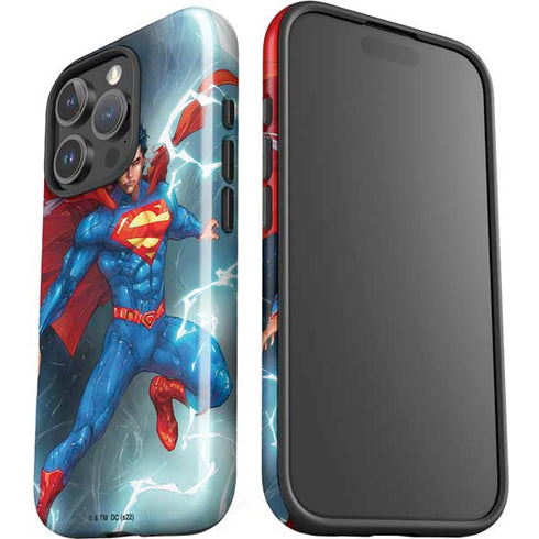 DC Comics Superman Heat Vision iPhone 16 Pro Impact Case